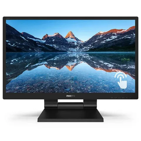 Monitor smooth-touch 23.8" Philips fhd lcd ips led 242b9t/00 bk