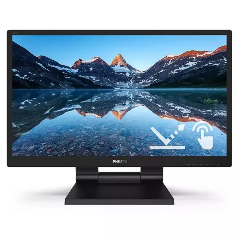 Monitor smooth-touch 23.8" Philips fhd lcd led dvi 242b9tl/00 bk