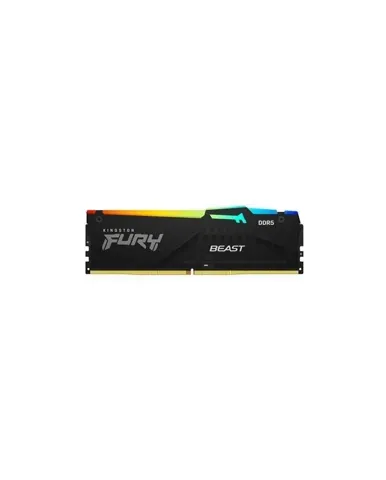 Memoria ddr5 32gb 5600mhz rgb fury beast black cl40 Kingston