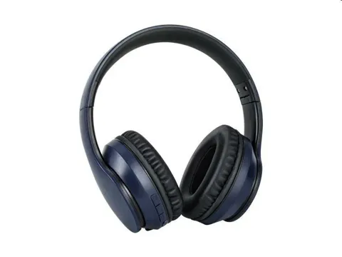 Cuffie ADJ Bluetooth 5.0 con Microfono blu