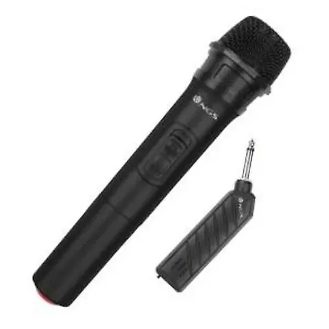 Microfono NGS vocale wireless singer air nero