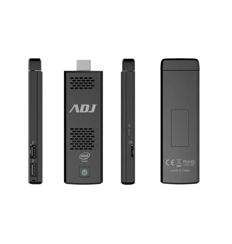 Pc stick Adj 270-00108 chiave USB 1,44 GHz Intel Atom® Nero