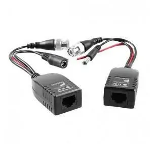 Video balun 1ch video/400m dc/250m  dati/100m utp 5/6 Mach Power