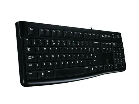 Tastiera Logitech k120 usb slim nera oem 920-002517