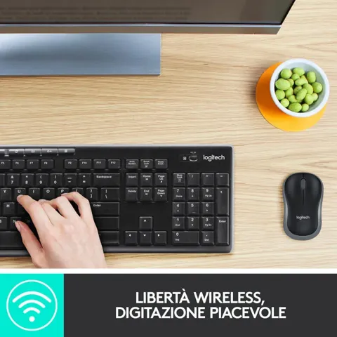 Kit Logitech wireless mk270 retail tastiera+mouse 920-004512