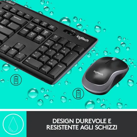 Kit Logitech wireless mk270 retail tastiera+mouse 920-004512