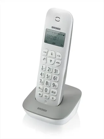 Telefono Cordless Brondi Gala bianco