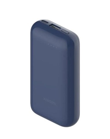 Caricabatteria Xiaomi Mi power bank pocket pro 33W 10000mah blue