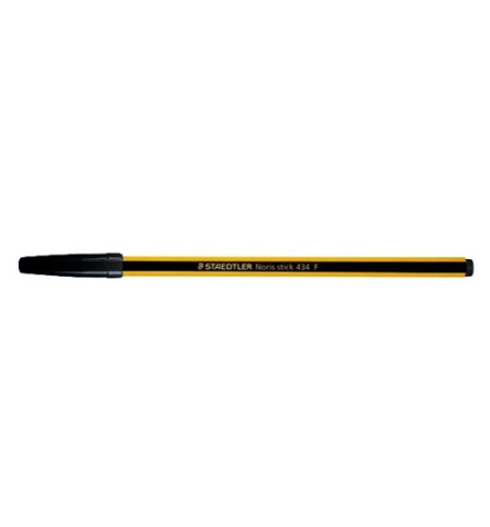 Penna nera a sfera Staedtler Noris 434 punta media 1mm