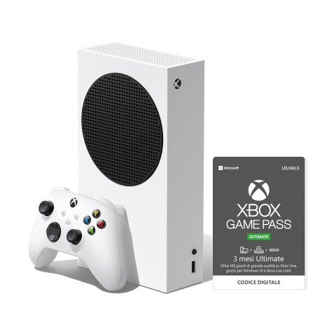 MICROSOFT - Xbox Series S 512GB +3 mesi gamepass ultimate