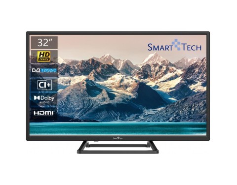 Tv Led Smart-Tech 32" hddvb-t2/s2 black 32HN10T3