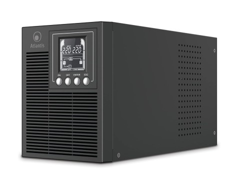 Gruppo di continuità Atlantis 1000VA 700W doppia conversione A03-OP1002XLN