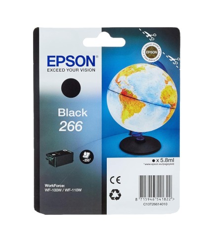 Cartuccia originale Epson T266 nero WF-100W