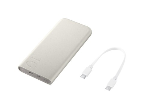 Caricabatteria Samsung Power bank duo 25W 10000mah beige EB-P3300