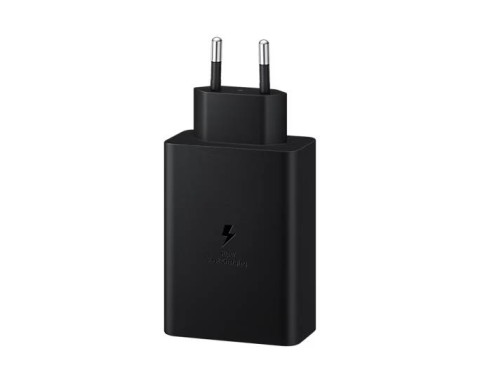 Caricabatterie Samsung 65W trio EP-T6530 FC usb-c/usb-a black