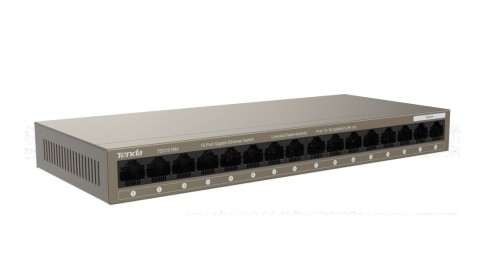 Switch lan 16 porte Tenda gigabit 10/100/1000 mbps base-t  ethernet