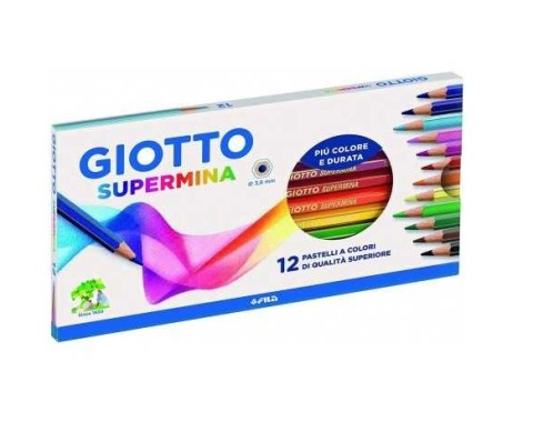 Pastelli Giotto Supermina 12 F235700