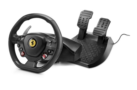 Volante + pedaliera Thrustmaster t80 Ferrari 488 GTB edition