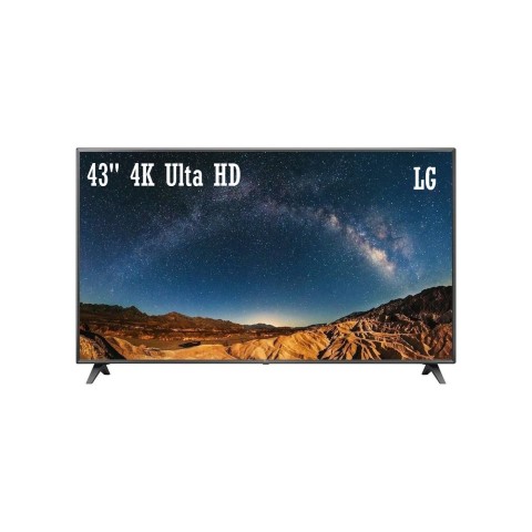 Smart Tv LG 43" 4K Ultra HD Smart TV Wi-Fi Nero - 43UR781