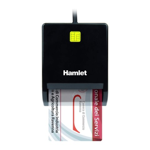 Lettore smart card Hamlet USB 3.0 per Firma Digitale