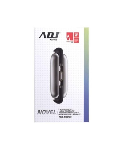 Auricolari bluetooth Novel ADJ - enc 4*Mic Silver