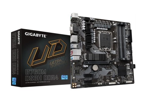 Scheda madre Gigabyte B760M DS3H DDR4 M.2 Sata III sk1700 Matx