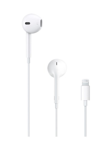 Auricolari apple earpods bianco con connettore lightning