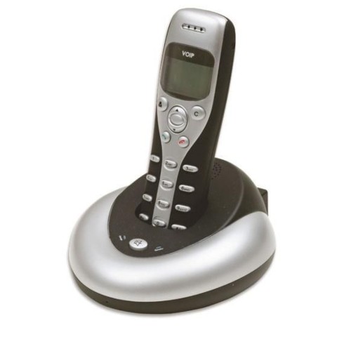 Telefono cordless Voip nero qc700850