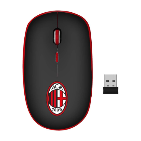 Mouse Wireless Techmade Ufficiale AC Milan