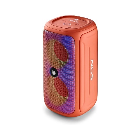 NGS ROLLER BEAST - Altoparlante Portatile da 32 W Bluetooth 5.0 e Tecnologia TWA - Orange