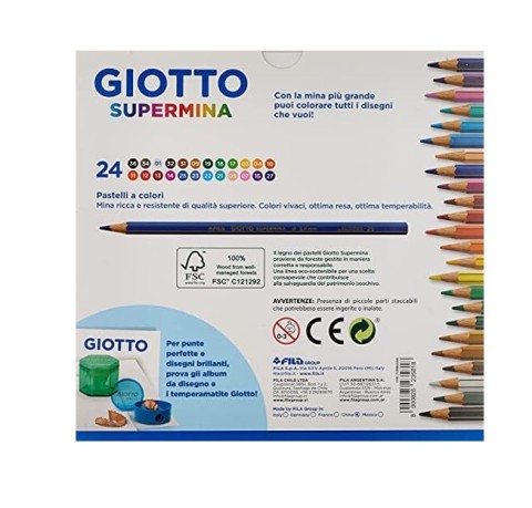 Pastelli Giotto Supermina 24 F235800