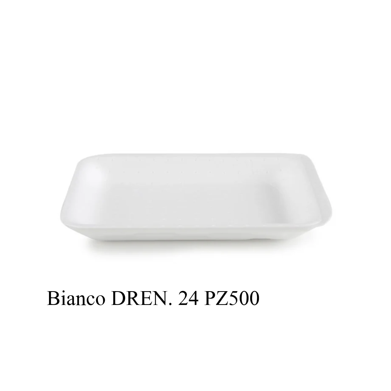 Vassoio Dren. Activopack 24 Bianco 500pz - 27x18,5x3