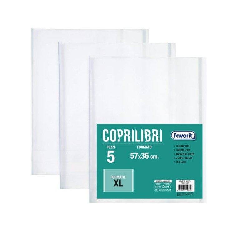 Coprilibri neutri C63 XL150my 57x36 conf. 5pz