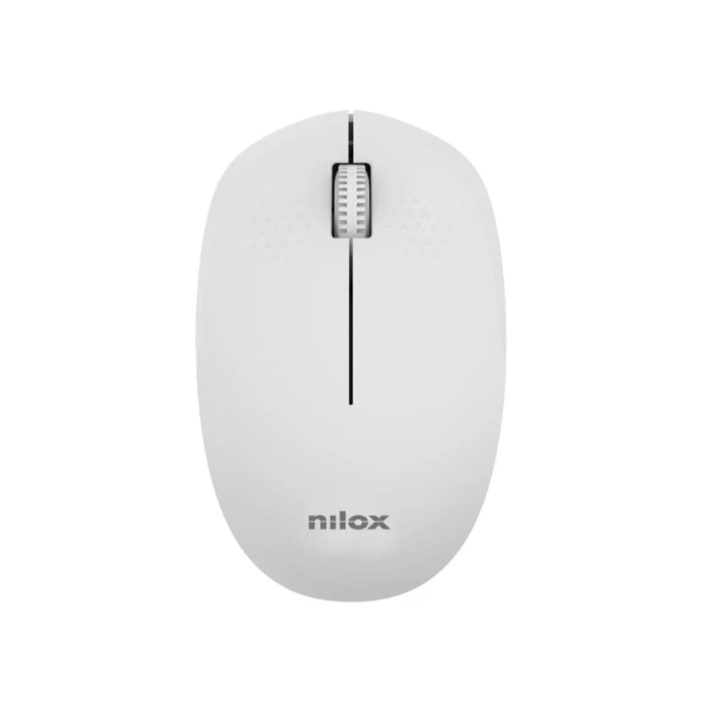 Mouse Nilox wireless, 1000 DPI, 3 pulsanti, Grigio