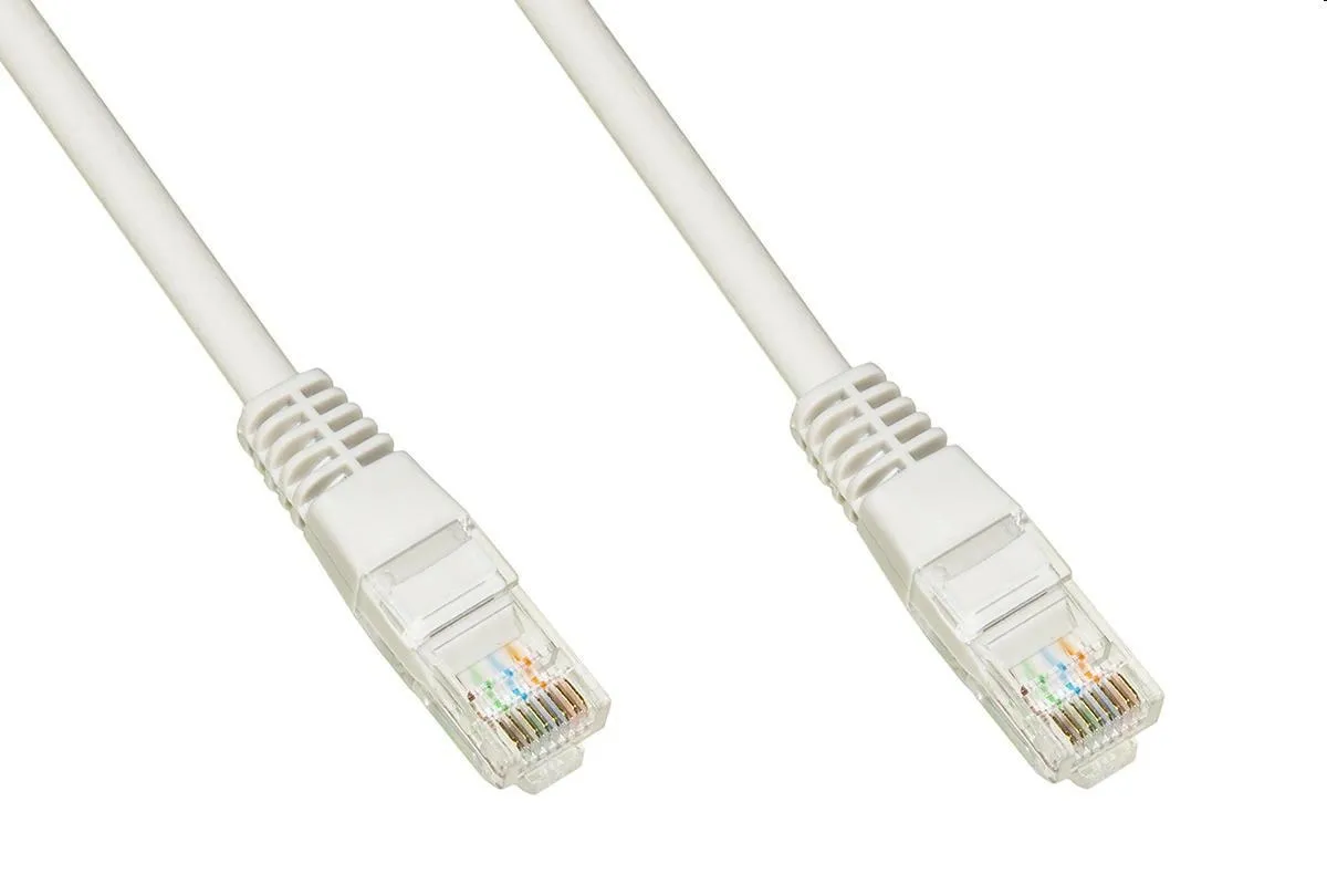 Cavo rete 1,5 mt utp cat5 no schermato lk5u15 grigio