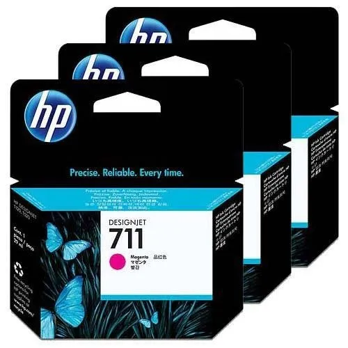 Cartuccia orig. hp n.711 29ml magenta - cz135a 3pz