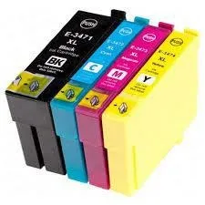 Cartuccia prin-ter epson 34xl t3472 ciano xl