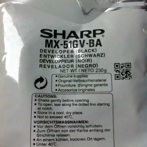 Developer orig. sharp nero mx-4112n mx-51gvba