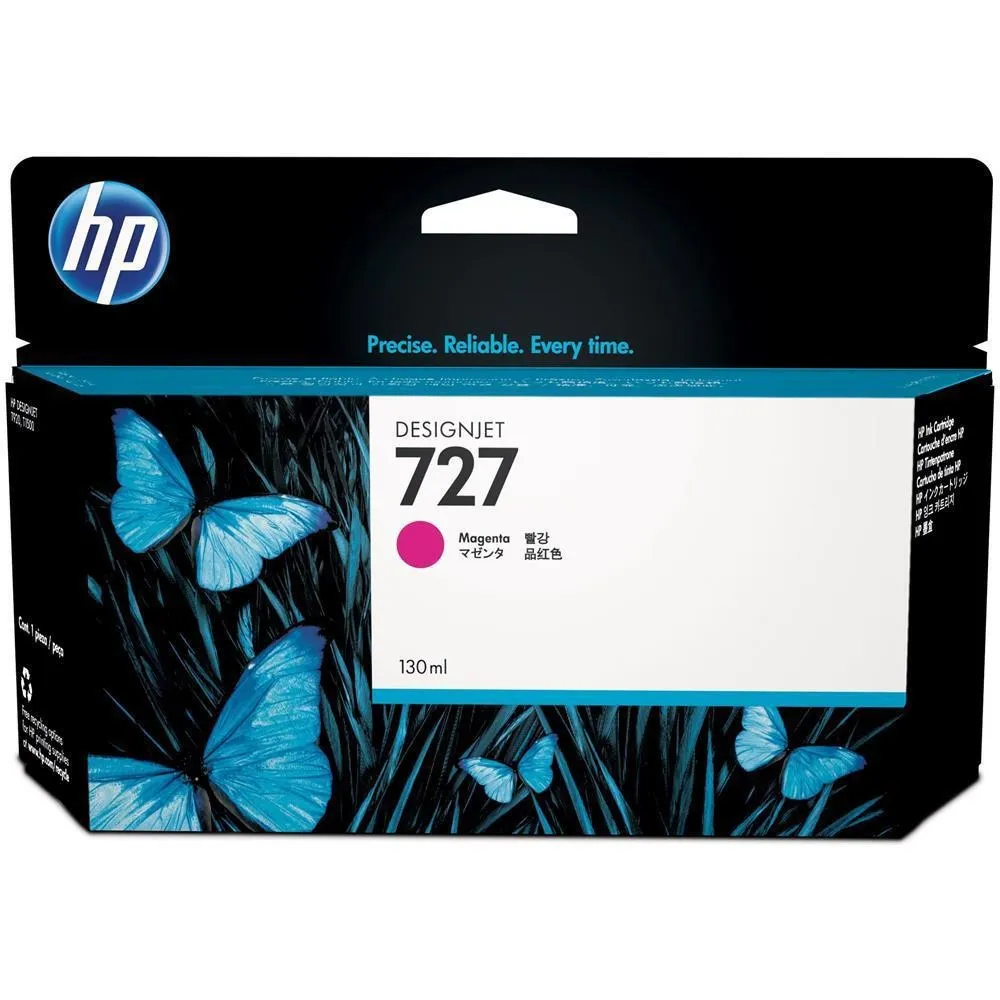 Cartuccia orig. hp n.727 magenta 130ml - b3p20a