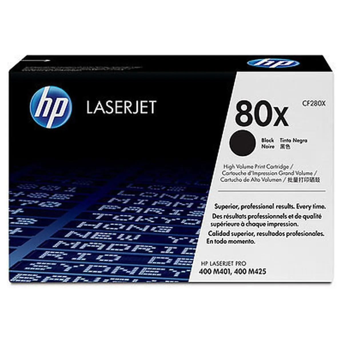 Toner orig. hp m401/pro400/m425dw   - cf280x (6900pag)