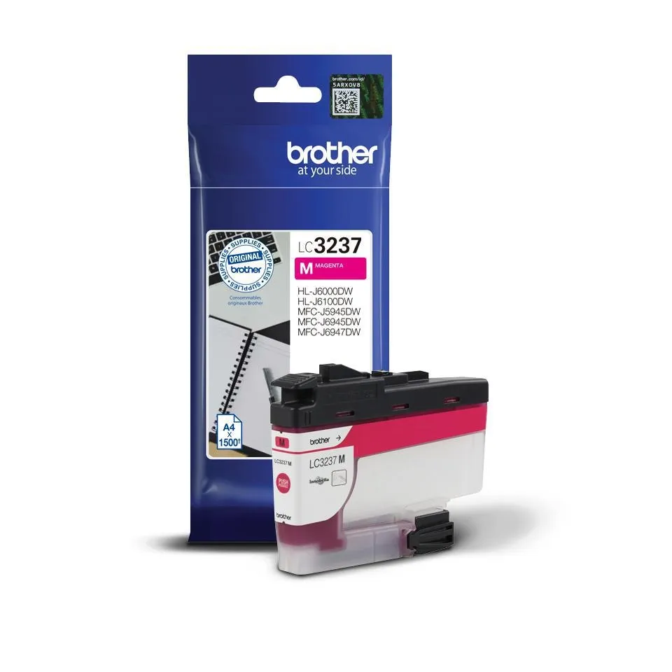 Cart. orig. brother lc-3237m magenta 1500 pagine