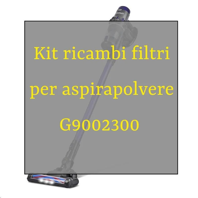 Kit filtri per ricambio aspirapolvere g9002300 G3 Ferrari