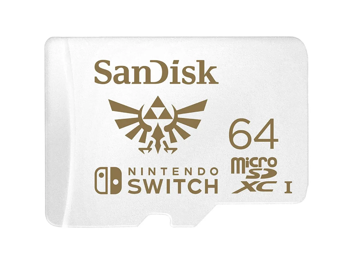 Micro sdxc Sandisk 64gb for Nintendo Switch