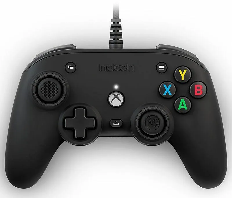 Controller XBOX serie x Nacon pro compact lic.ufficiale nero