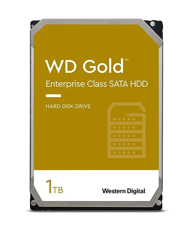 Hard Disk Interno WD Gold Enterprise 1TB 3.5" 7200rpm WD1005FBYZ