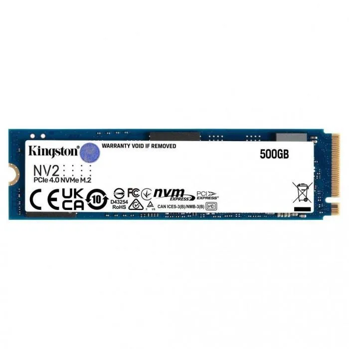 Hard disk m.2(2280) Kingston 500gb  nvme pci-e 4.0x4 snv2s/500g