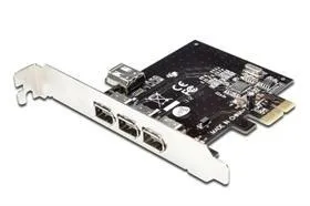 Scheda pci express 3 porte firewire esterne 1 interna - ds-30201