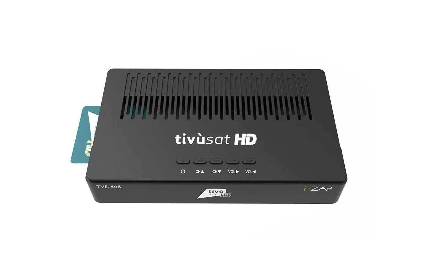 Decoder digitale I-Zap tvs495 hd/usb dvb-s2 hevc tv sat+telecom