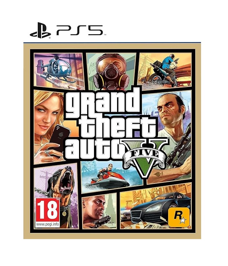 PS5 GTA GRAND THEFT AUTOV EU                                   