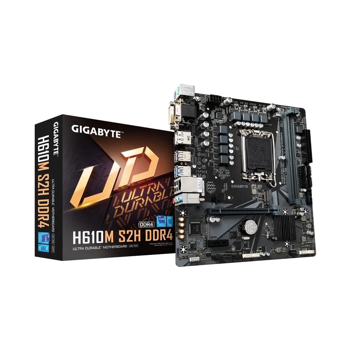 SCHEDA MADRE Gigabyte H610M S2H Intel H610 sk1700